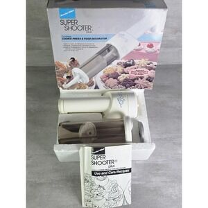 VTG Proctor Silex Super Shooter Plus Cordless Cookie Press & Food Decorator